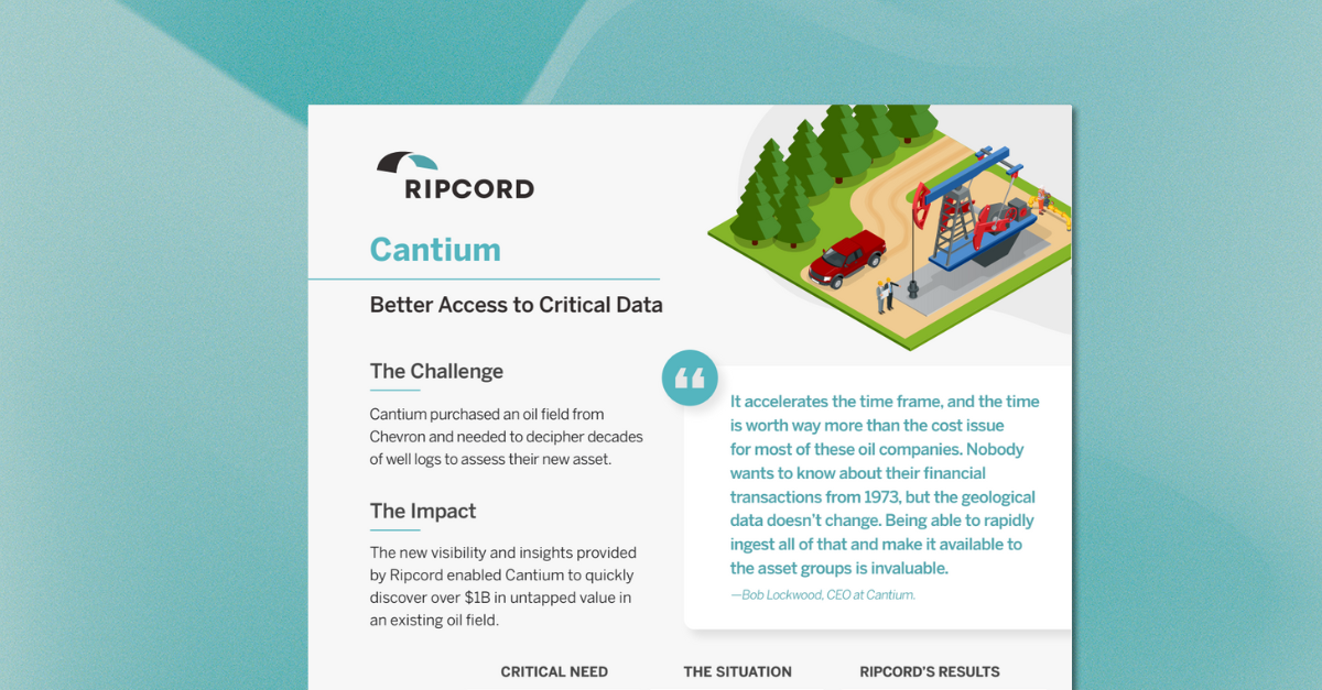 Cantium Case Study - Ripcord